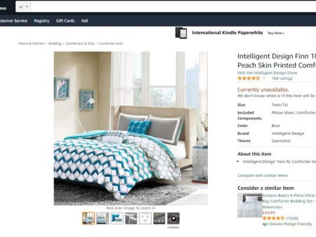 20422035 INTELLIGENT DESIGN TWIN  XL TWIN COMFORTER BEDDING SET For Discount