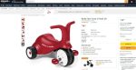 20422039 RADIO FLYER SCOOT 2 PEDAL RIDE ON For Sale